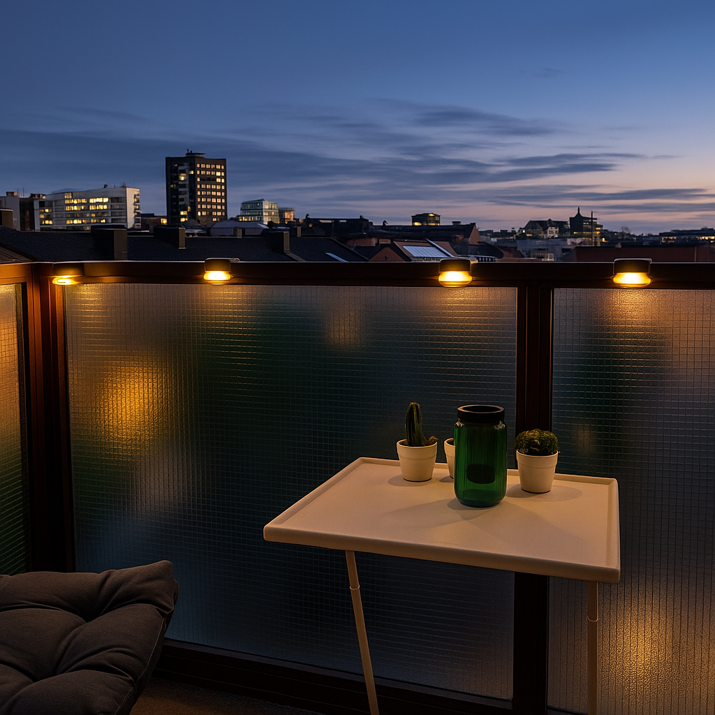 AuraGlow™ – Draadloze Solar Sfeer- & Veiligheidsverlichting