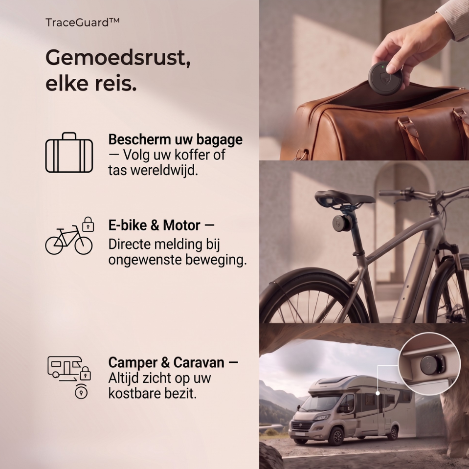 TraceGuard™ – Slimme GPS Tracker