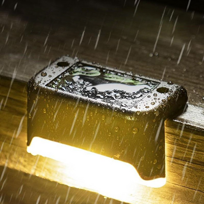 AuraGlow™ – Ergonomische Solar Wand- & Trapverlichting