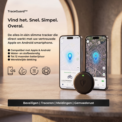 TraceGuard™ – Slimme GPS Tracker