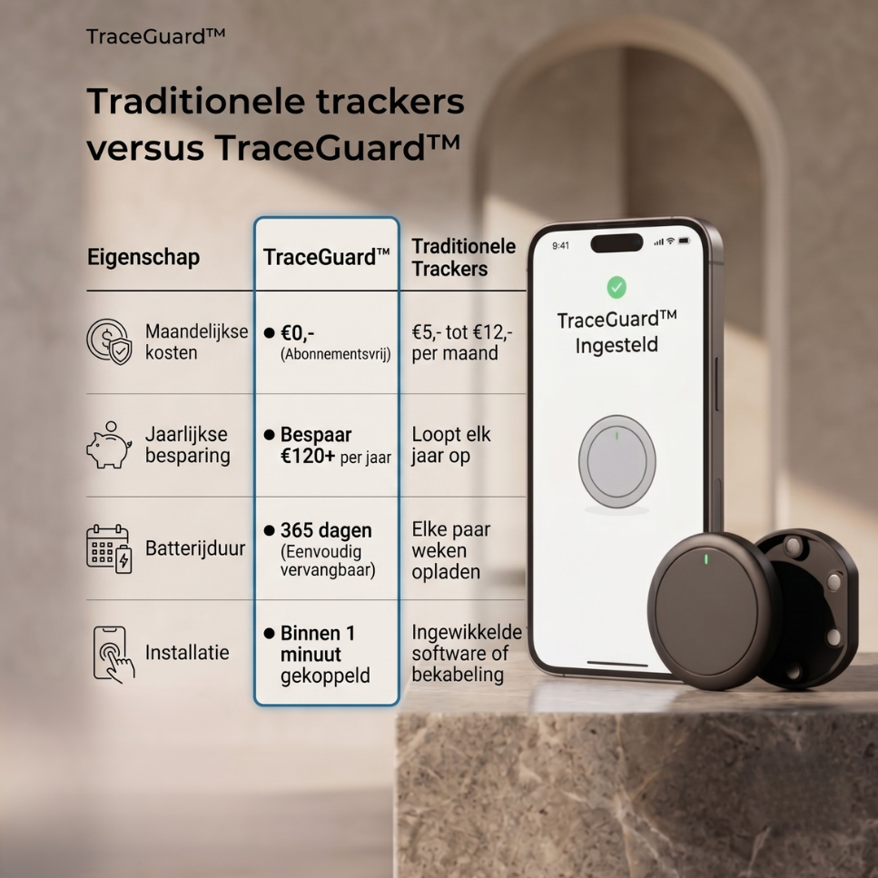 TraceGuard™ – Slimme GPS Tracker