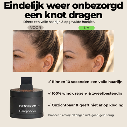 Densipro™ – Direct volle dekking & 100% zorgeloos gevoel.
