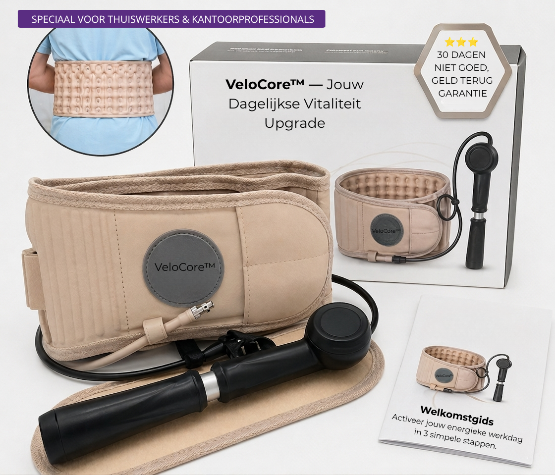 VeloCore™ Ultra – Jouw Dagelijkse Energie & Houding Boost