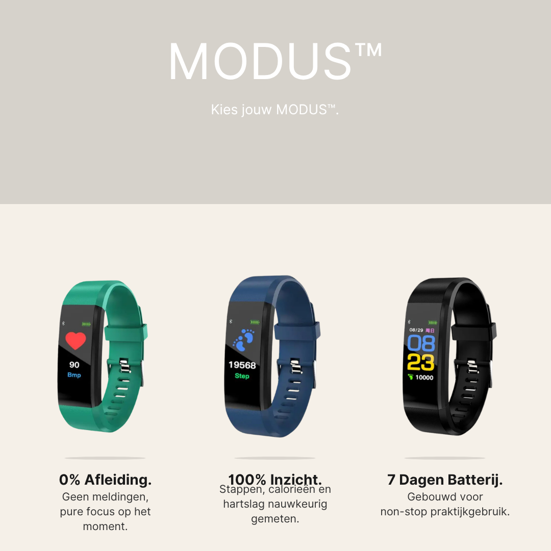 Modus™ Schermvrije Activity Tracker