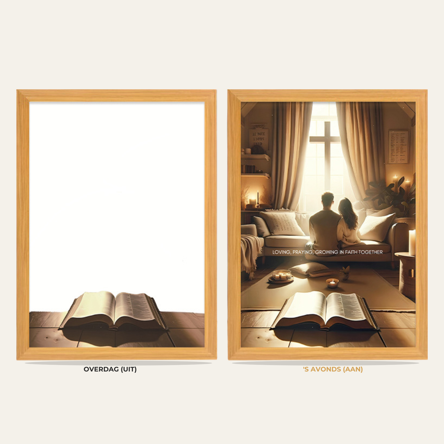 AuraFide™ | Een dagelijks lichtpuntje van vrede, hoop en geborgenheid in huis.