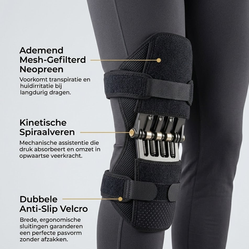 KinetiX™ – Ergonomisch Knie-Ondersteuningssysteem