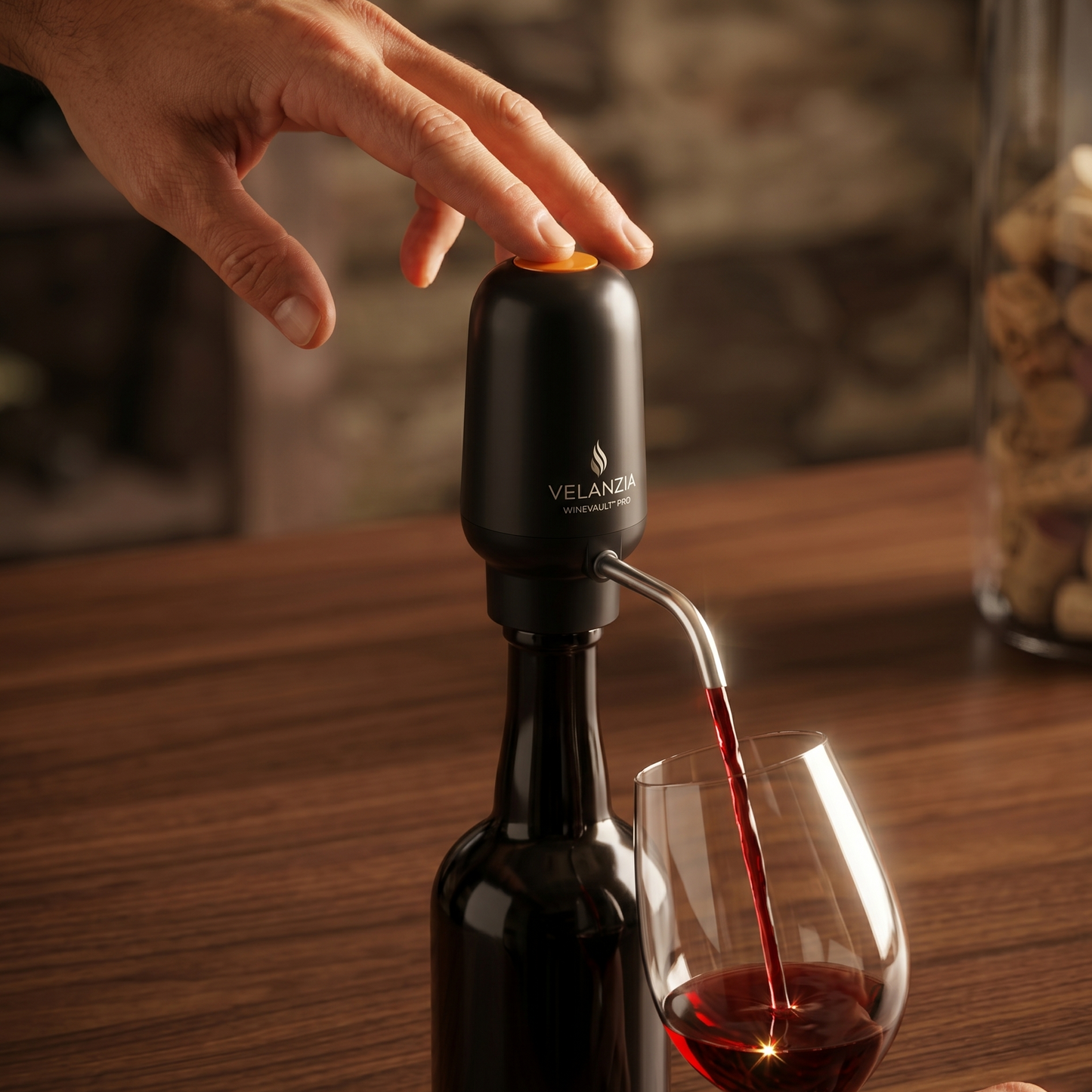 WineVault™ Pro – Elektrische Decanteerder & Wijn Dispenser