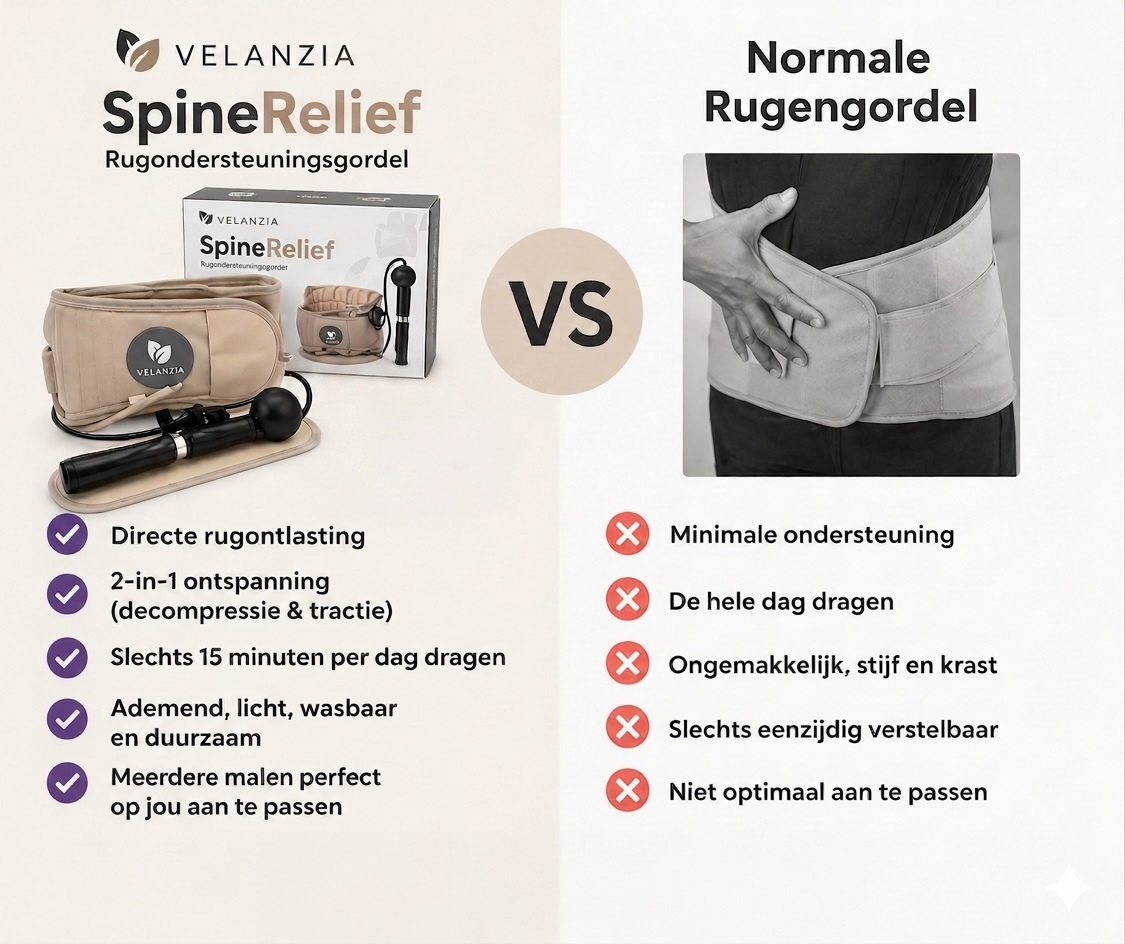 SpineRelief™ — Ergonomisch Rug-Ondersteuningssysteem