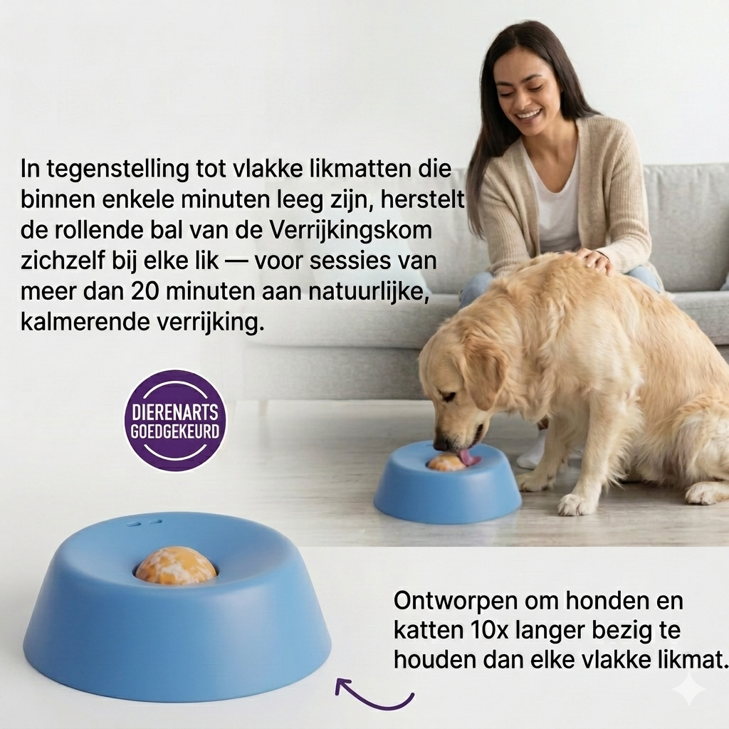 PawPuzzle™ – Interactieve Voerkom voor Mentale Stimulatie