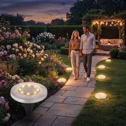 SolarGlow™ Pro – Sfeervolle grondlampen voor een magisch verlicht tuinpad