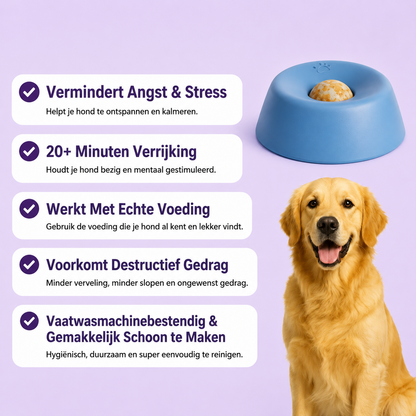 PawPuzzle™ – Interactieve Voerkom voor Mentale Stimulatie
