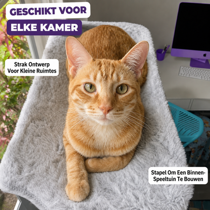 SnuggleNest – Opvouwbare Kattenhangmat