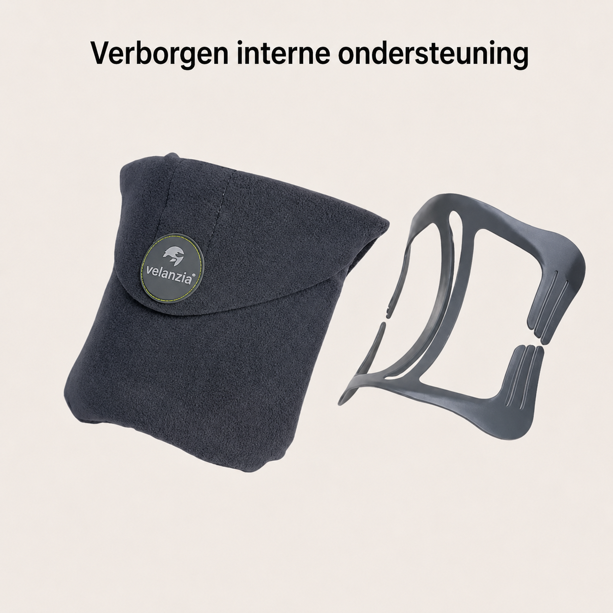CloudNest – Ergonomisch Reisneksteun Kussen