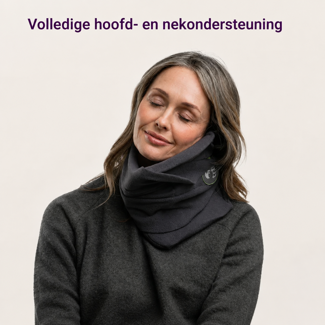 CloudNest – Ergonomisch Reisneksteun Kussen