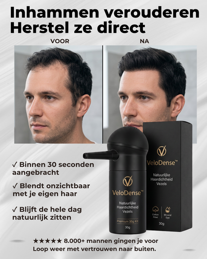 VeloDense™ | Een natuurlijk vollere look in 30 seconden.