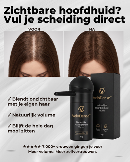 VeloDense™ | Een natuurlijk vollere look in 30 seconden.