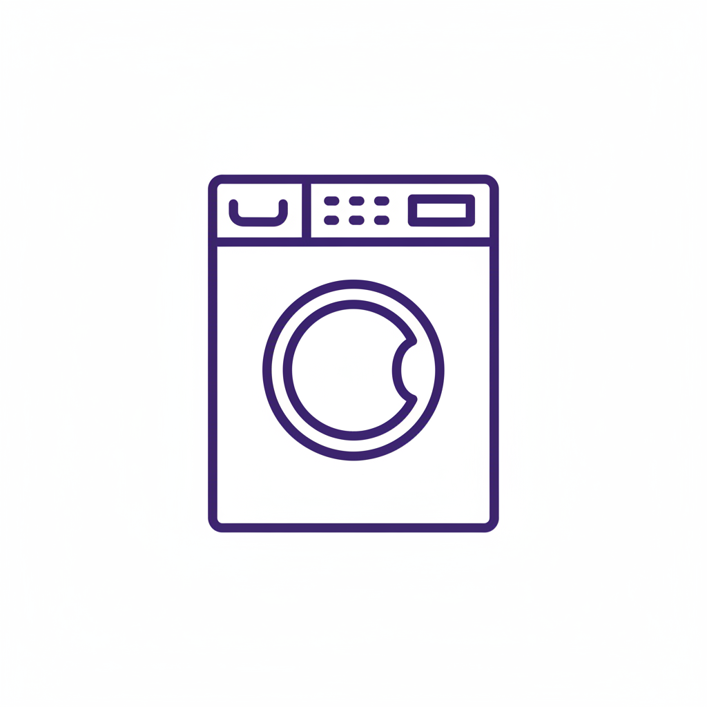 Washing machine icon